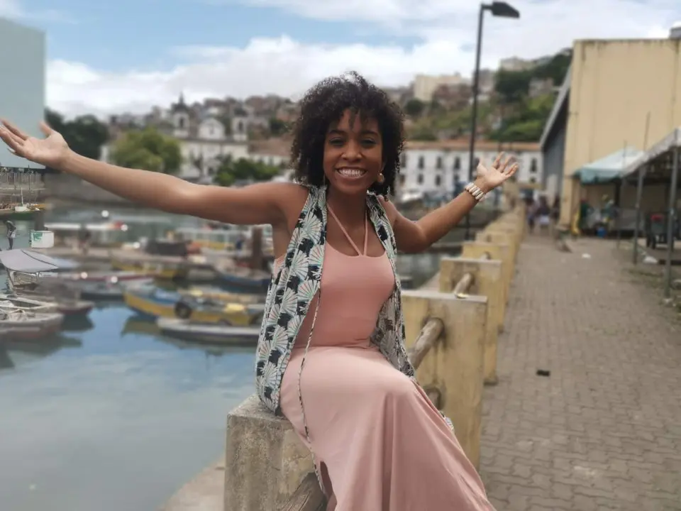 Rebecca Aletheia na Feira de São Joaquim Salvador 