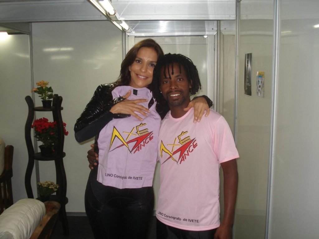 Amilton Lino e Ivete Sangalo (Foto: Acervo Pessoal)
